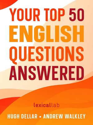 cover image of Your Top 50 English Questions Answered
